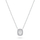 Qafore për femra Brilio Silver NCL127W, 45cm, e argjendtë