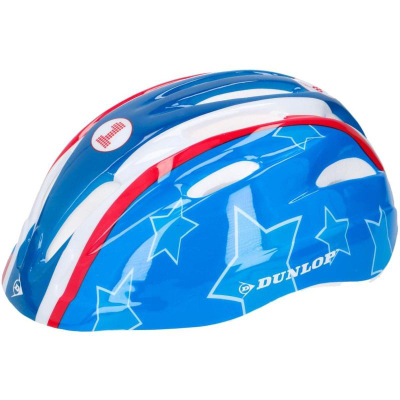 Helmë biçiklete për kalamoj Dunlop, e rregullueshme 48-52cm, blu