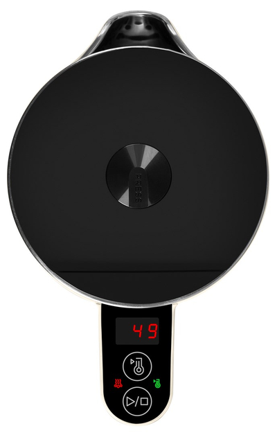 Ibrik elektrik Concept RK3305, 1.5L, kontroll temperature, gri e errët