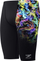 Kostum noti Speedo Men Club Training Printed Jammer, Endurance+, për stërvitje, i zi me jeshile