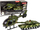 Set lodrash ushtarake Leantoys, helikopter edhe tank me friksion, 2 copa, jeshil kamuflazh