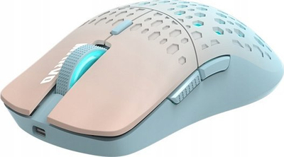 Maus wireless Marvo WM109D, optik, 3200 DPI, turkez me rozë