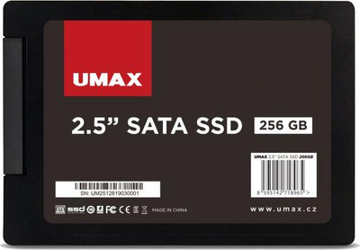 Disk SSD Umax, 256GB, 2.5" SATA III