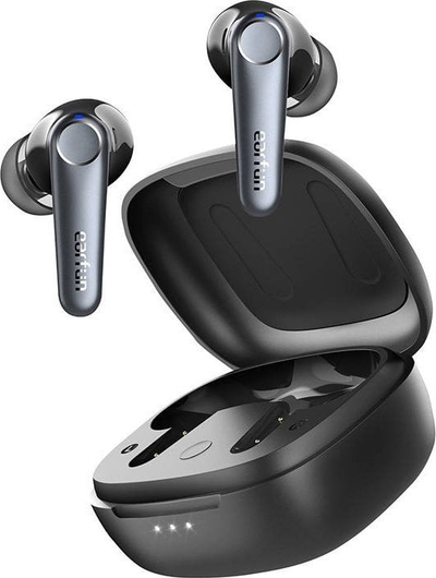 Kufje TWS EarFun Air Pro 3 TW500B, anulim aktiv i zhurmës, pa tela, të zeza