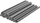 Капса за лента за ограда Kerbl Fence Tape Clips 23710, сет 20 парчиња, сива