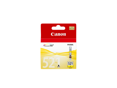 Кертриџ со мастило Canon CLI-521Y, 9 ml, жолт