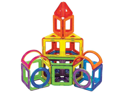 Lodër ndërtimi me magnet Magformers Basic Set 42, 42 copë, shumëngjyrëshe
