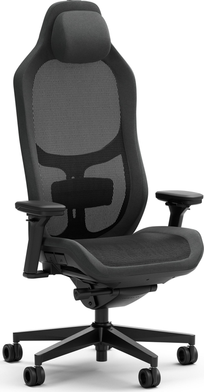 Karrige gaming Fractal Design Refine Mesh, krahë 4D, deri 125kg, e zezë