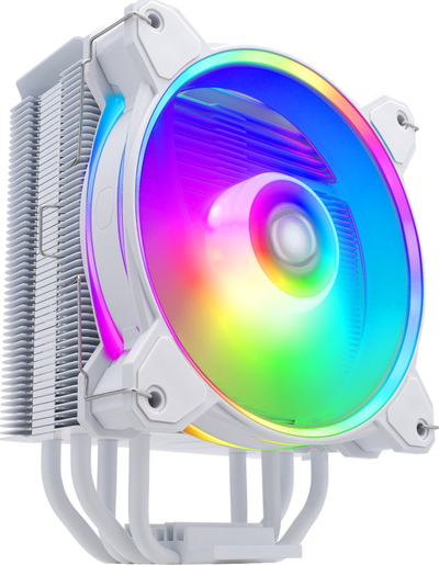 Ftohës CPU Cooler Master Hyper 212 Halo White, 154mm, ARGB, i bardhë