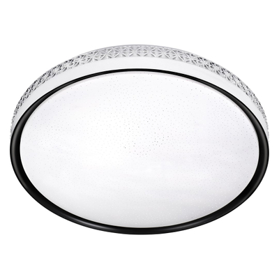 Llambë tavani Activejet LUNA, LED 23W, 4000K, e zezë e bardhë