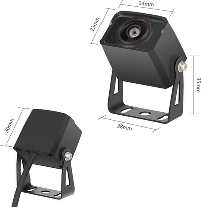 Kamerë parkimi NVOX AHD2095S, AHD CCD, 4PIN 12V, e zezë