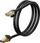 Kabllo rrjeti Baseus Cat7 RJ45, 1m, Gigabit, i zi
