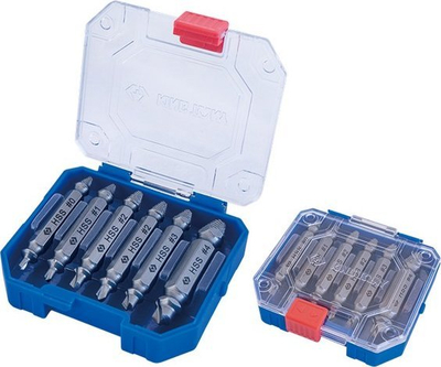 Set nxjerrësash për vida HSS, 2–12mm, 6 copë, gri
