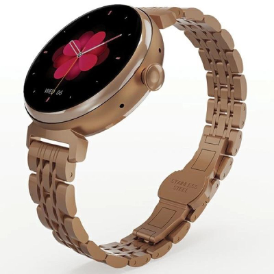 Smartwatch HiFuture Future Aura, ekran 1.08", AMOLED, ngjyrë ari