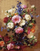 Set mozaiku me diamante Creative Diamonds Rose Bouquet In A Vase, 30x40 cm, dekor muri