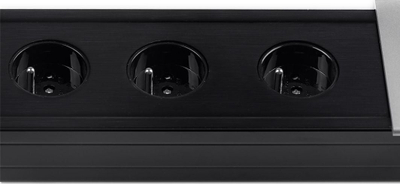 Prizë rrëshqitëse tavoline Spacetronik SPS-S33S, 3x FR, 1.5m, argjendi e zezë