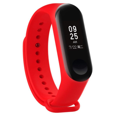 Rrip silikoni për Xiaomi Mi Band 5/6, zëvendsues, i kuq