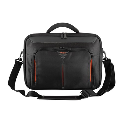 Çantë laptopi Targus Classic Plus CN415EU, 15.6", e zezë me të kuqe