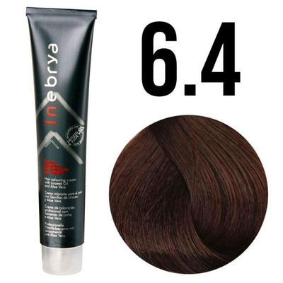 Ngjyrë për flokë Inebrya 6/4, bionde bakër, 100ml