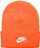 Капа beanie Nike Peak Futura, портокалова