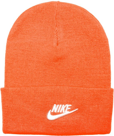 Капа beanie Nike Peak Futura, портокалова