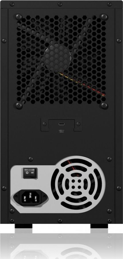 Kuti e jashtme për HDD ICY BOX IB-3810-C31, 10 hard disqe, USB 3.1 Type C, e zezë