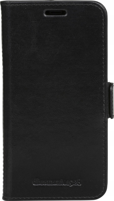 Kapot portofol Dbramante1928 Copenhagen Slim për iPhone 11/XR, lëkurë e vërtetë, i zi