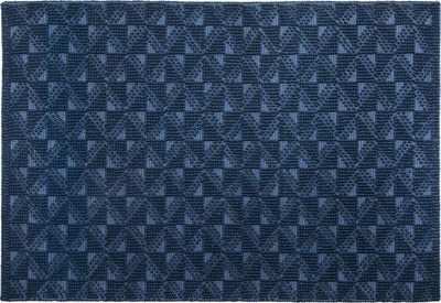 Tapet Beliani SAVRAN, lesh me poliester, 140x200 cm, blu navy