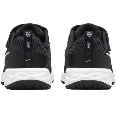 Atlete për kalamaj Nike Revolution 6, të lehta, Black White Dark Grey