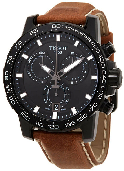 Orë dore për meshkuj Tissot Supersport Chrono 2020, e kaftë