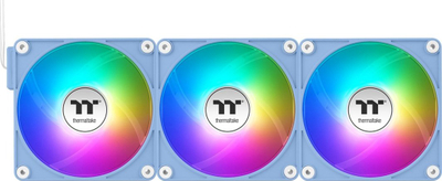 Ventilator kompjuteri Thermaltake CT120 EX Reverse ARGB Sync, 120mm, set 3 copë, blu