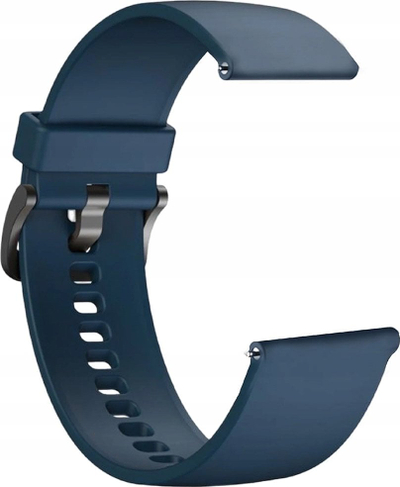 Rrip për orë inteligjente Mibro 22mm, silikon, blu e errët