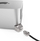 Adaptues sigurie Compulocks Mac Studio Ledge Lock, kabllo me çelës, argjend