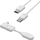 Adapter transmetues BlitzWolf BW-CS7, USB-C n'HDMI, me valë, i bardhë