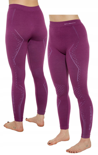 Pantallona termike Brubeck Merino Wool, për motoçikletë, madhësia XL, të zeza