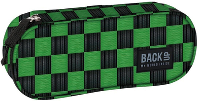 Kuti lapsash BackUP Oval, me 1 zinxhir, jeshile me të zezë