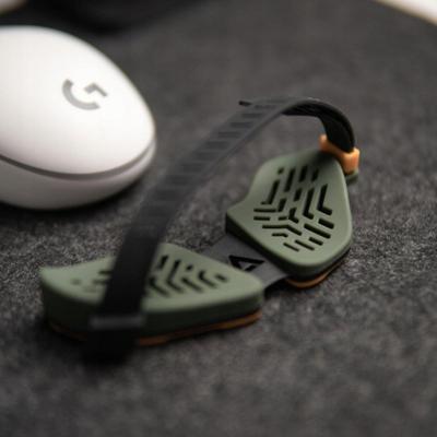 Mbështetëse për kyç dore DELTAHUB Carpio G2.0, ergonomike, për dorën e djathtë, e zezë