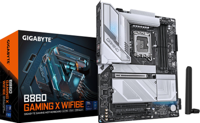 Pllakë amë Gigabyte B860 Gaming X WiFi 6E, DDR5, PCIe 5.0, 2.5GbE LAN