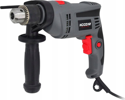 Shpues me goditje Hoozar Impact Drill 710W, mandrinë 13mm, portokalli