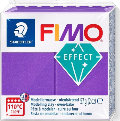 Plastelinë polimerike STAEDTLER FIMO Effect 8010-61, 57g, forcohet në furrë, ngjyrë lejla metalike