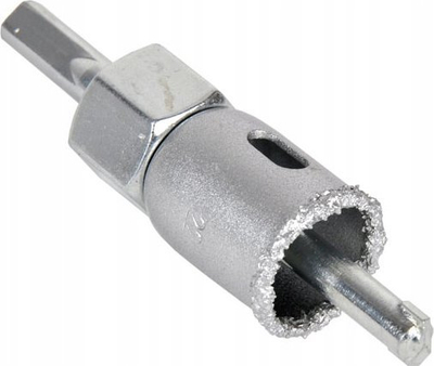 Set sharra rrethore tungsten Geko, 22-73mm, 9 copë, argjendtë