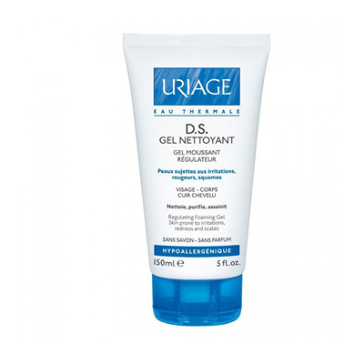 Xhel pastrues për lëkurë Uriage DS 150 ml