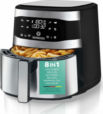 Fritezë pa vaj HEINRICH S HFR 8205, 1400W, 3.5L, e zezë