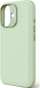 Kopertinë telefoni Decoded AntiMicrobial Silicone Stacks për iPhone 16, MagSafe, jeshile pastel