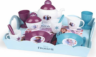 Tabaka për fëmijë Smoby - Frozen II, me aksesorë