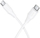 Kabllo USB C Hoco X124 Silicone, USB C në USB C, 1m, 60W, e bardhë