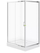 Kabinë dushi Cersanit Arteco Straight, 120x90x190 cm, xham transparent, profile krom