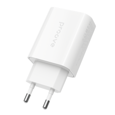 Karikues muri Proove Rapid, 30W, 2×USB + Type-C, i bardhë