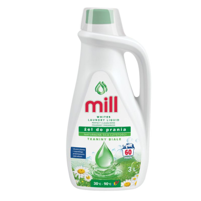 Xhel larës rrobash Mill Universal, 3L, për të bardha dhe me ngjyra