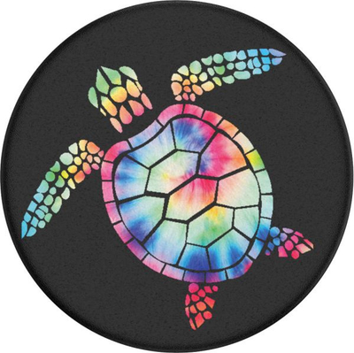 Mbajtëse telefoni PopSockets Psychedelic Turtle, rrëshqitëse, shumëngjyrëshe